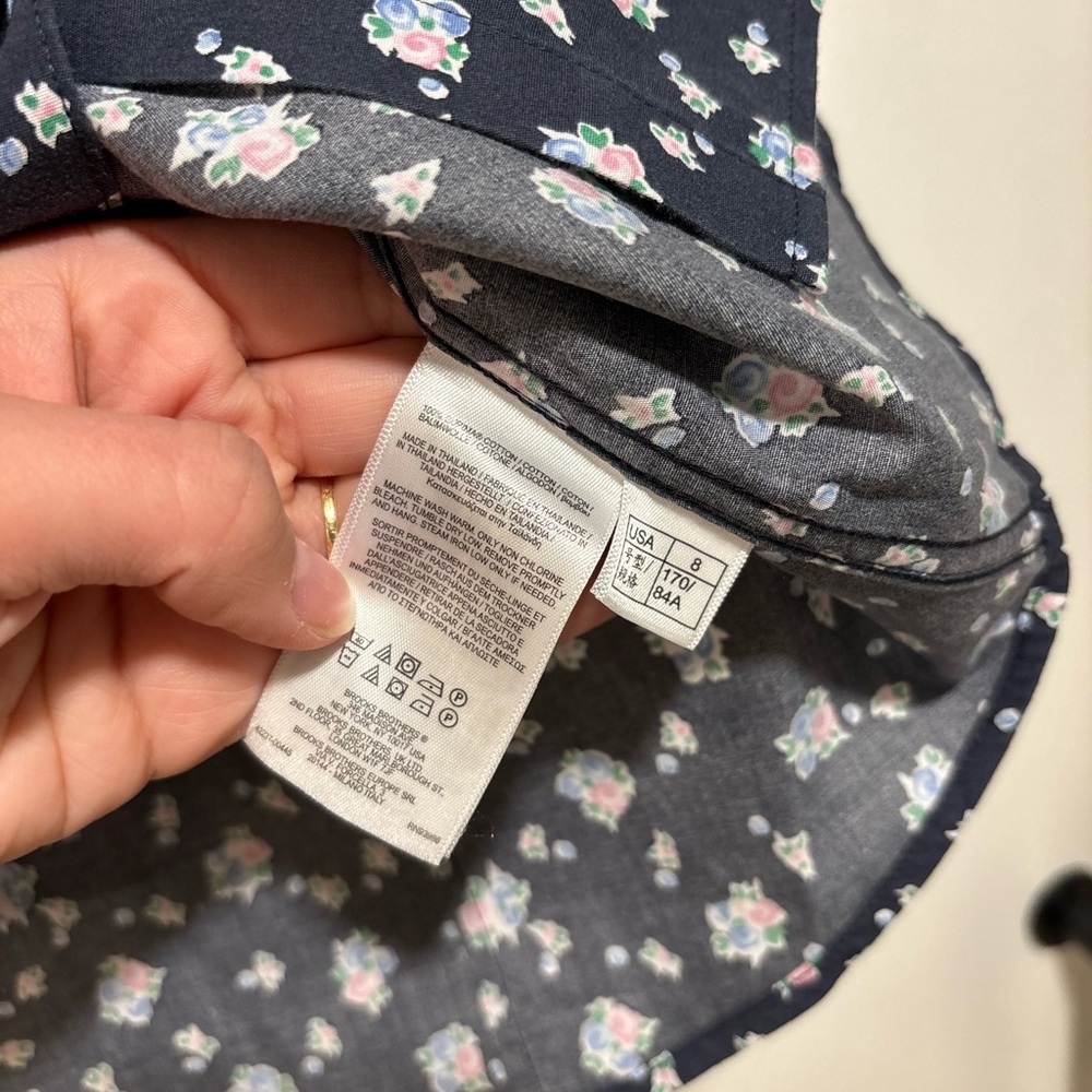 Brooks Brothers Floral Button Down Shirt - Picture 5 of 7